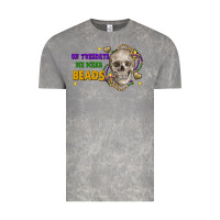 Cloud Rock on tuesdays we wear beads skull Vintage Tee - FaDigitalArtStudio