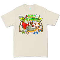 Bone Hello Summer Premium Tee - CowCowDesign