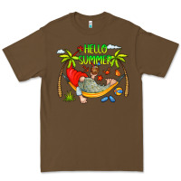 Cacao Hello Summer Premium Tee - CowCowDesign