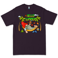 Plum Hello Summer Premium Tee - CowCowDesign