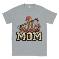 Heather Grey Baseball mom Classic Tee - HowdyJamesFarm