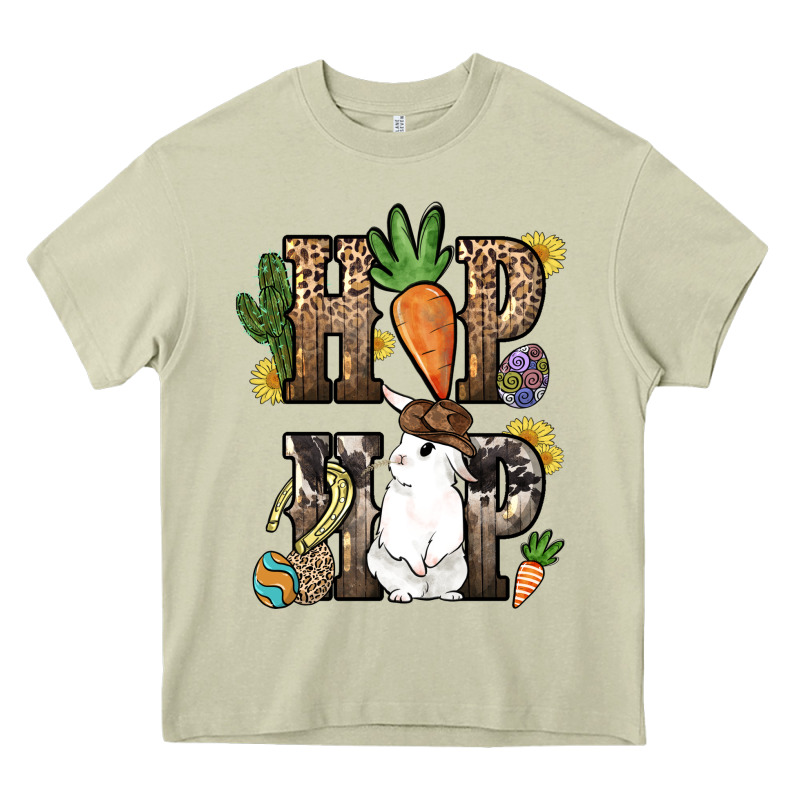 Hip Hop Easter Bunny Easter Day Heavy Core Tee by HowdyJamesFarm | Teevron