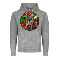 Cloud Rock moose buck deer christmas Vintage Hoodie - LillyAllenDesigns