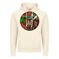 Vintage Artic moose buck deer christmas Vintage Hoodie - LillyAllenDesigns