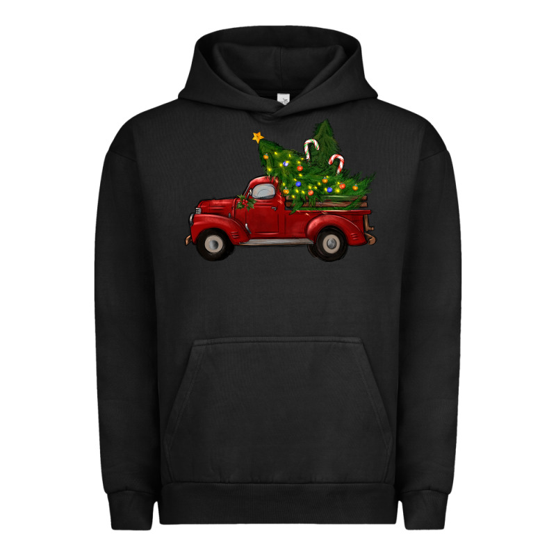 Christmas Trees With Truck Urban Hoodie by RanaPortraitStore | Teevron