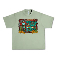 Oil Green Christmas begins with christ cross Urban Heavy Tee - Jasminsmagicworld