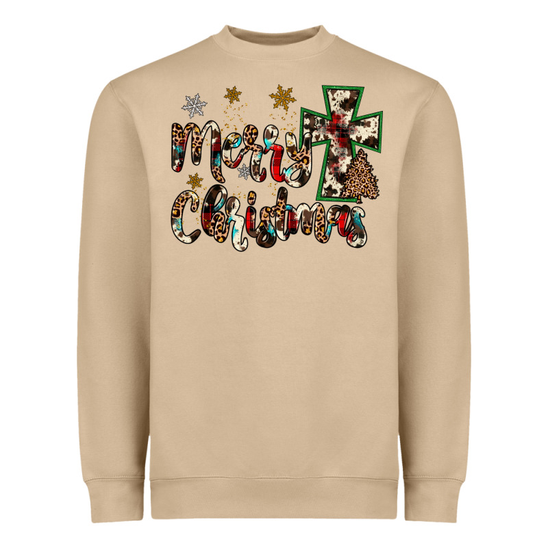 Merry Christmas Heavyweight Sweatshirt by JahusDesignShop | Teevron