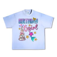Grape Ice birthday girl 6 Urban Heavy Tee - BundleAndBundleShop