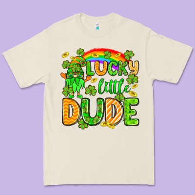 St. Patrick's Lucky Little Dude Premium Tee Designed By Oliviacreatesart