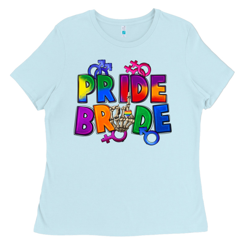 Pride Bride Ladies Tee by FaDigitalArtStudio | Teevron