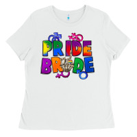 White Pride bride Ladies Tee - FaDigitalArtStudio