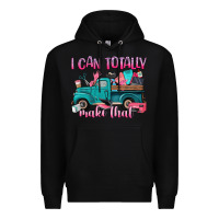 Black i can totally make that Premium Hoodie - Artiststas