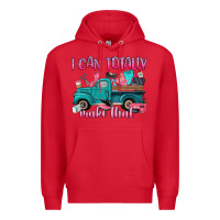 Red i can totally make that Premium Hoodie - Artiststas