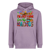 Lavender I'm just here for the nachos Heavyweight Hoodie - RanaPortraitStore