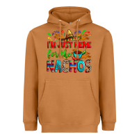 Meerkat I'm just here for the nachos Heavyweight Hoodie - RanaPortraitStore