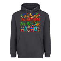 Smoke I'm just here for the nachos Heavyweight Hoodie - RanaPortraitStore