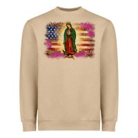 Mushroom america our lady of guadalupe Heavyweight Sweatshirt - JahusDesignShop