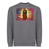 Storm america our lady of guadalupe Heavyweight Sweatshirt - JahusDesignShop