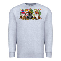 Heather Grey Mexican gnomes Premium Sweatshirt - RanaPortraitStore