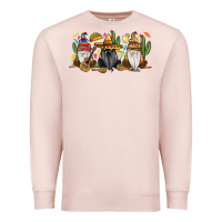 Pale Pink Mexican gnomes Premium Sweatshirt - RanaPortraitStore