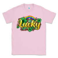 Bubblegum Pink Lucky St. Patrick's Day Classic Tee - HowdyJamesFarm