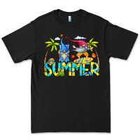 Black Summer Gnomes Premium Tee - CowCowDesign
