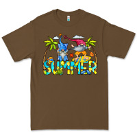 Cacao Summer Gnomes Premium Tee - CowCowDesign