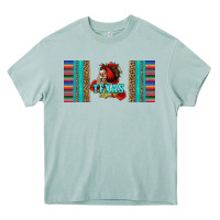 Arona texas chica skull with bandana Heavy Core Tee - Jasminsmagicworld