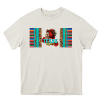 Cream texas chica skull with bandana Heavy Core Tee - Jasminsmagicworld