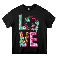 Black Love crown of the thorns Easter Day Heavy Core Tee - HowdyJamesFarm