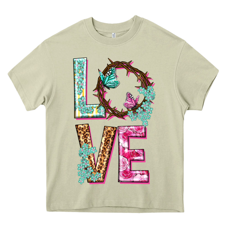 Love Crown Of The Thorns Easter Day Heavy Core Tee by HowdyJamesFarm | Teevron