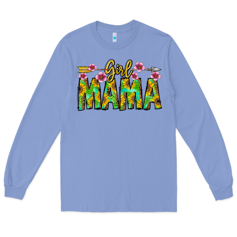 Girl Mama Long Sleeve Tee by CowhideDigitalArt | Teevron