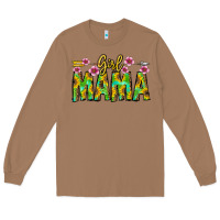 Toasted Coconut Girl Mama Long Sleeve Tee - CowhideDigitalArt