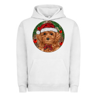 Pigment Lunar Rock Christmas Toy Poodle Urban Hoodie - RanaPortraitStore