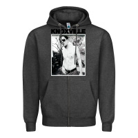 Charcoal Heather johnny knoxville Zipper Hoodie - DesigneFamous