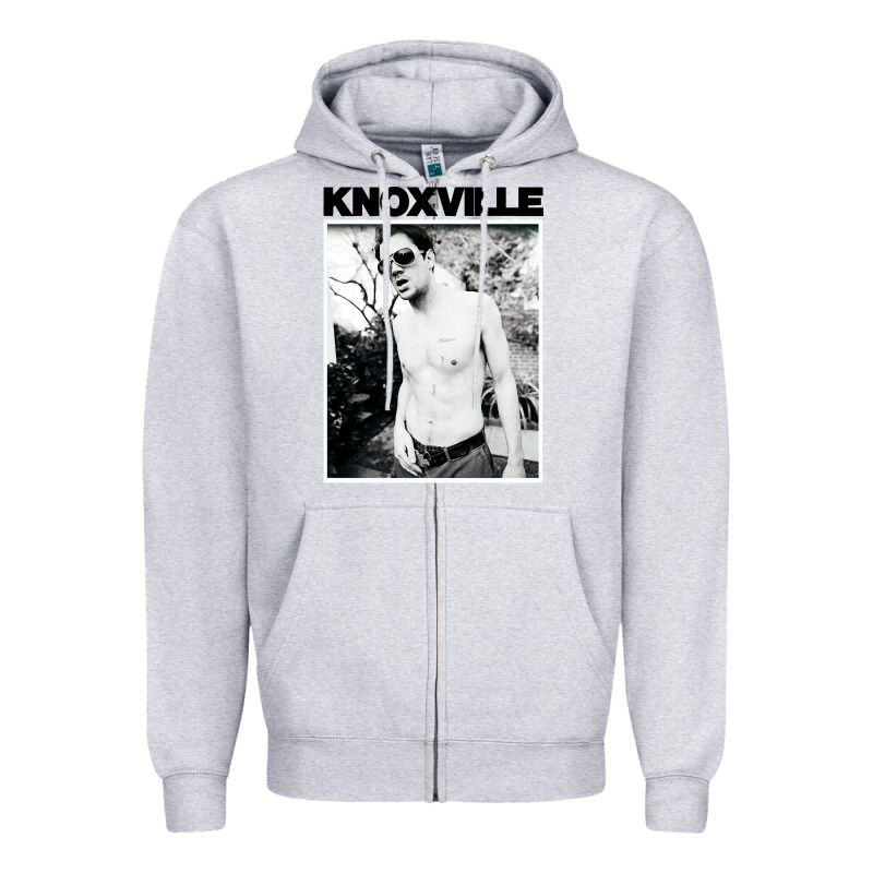 Johnny Knoxville Zipper Hoodie by DesigneFamous | Teevron