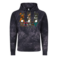 Cloud Black Hoppy Easter Vintage Hoodie - CowhideDigitalArt