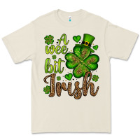 Bone St. Patrick's A wee bit irish Premium Tee - OliviaCreatesArt
