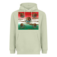 Matcha Mexican Flag Heavyweight Hoodie - RanaPortraitStore