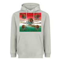 Moon Dust Mexican Flag Heavyweight Hoodie - RanaPortraitStore