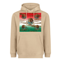 Mushroom Mexican Flag Heavyweight Hoodie - RanaPortraitStore