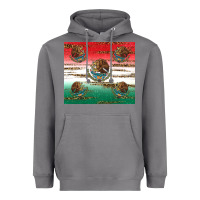 Storm Mexican Flag Heavyweight Hoodie - RanaPortraitStore