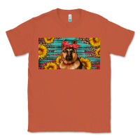 Copper german shepherd with sunflowers license plate Classic Tee - Artiststas