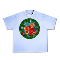 Grape Ice gingerbread men with hot chocolate Urban Heavy Tee - BundleAndBundleShop