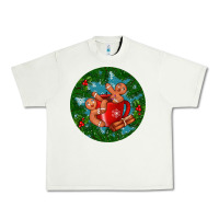 Pistachio gingerbread men with hot chocolate Urban Heavy Tee - BundleAndBundleShop