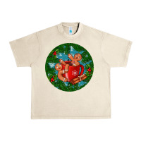 Sandshell gingerbread men with hot chocolate Urban Heavy Tee - BundleAndBundleShop