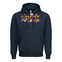 Navy pride gnome Zipper Hoodie - JahusDesignShop