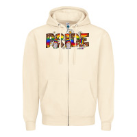 Sandshell pride gnome Zipper Hoodie - JahusDesignShop