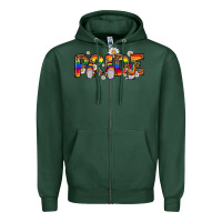 Sports Green pride gnome Zipper Hoodie - JahusDesignShop
