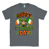 Charcoal Heather happy st patricks day Classic Tee - CowGirlArtShop
